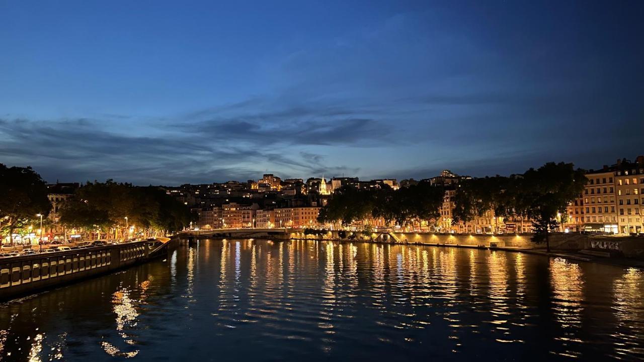 Berges Du Rhone/ Chambre Avec Balcon Lyon Exterior foto